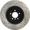 Centric Parts Sport Drilled/Slotted Brake Rotor, 127.34071L 127.34071L - alternate 5